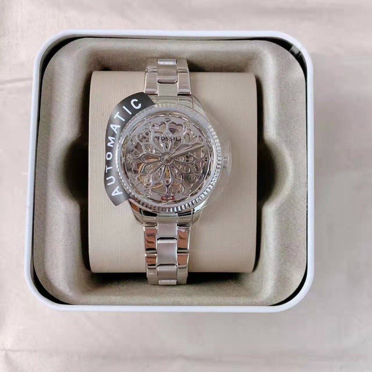 Fossil BQ3753 Modern Sophisticate Automatic Stainless Steel Watch Fossil BQ3753 Modern Sophisticate Automatic Stainless Steel Watch